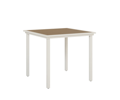 Vida 44″ Square Poly Bar Table