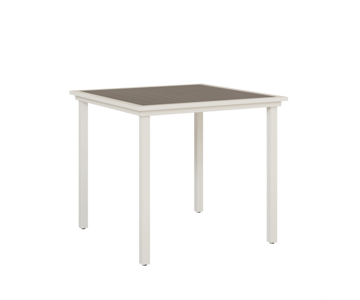 Vida 44″ Square Poly Bar Table