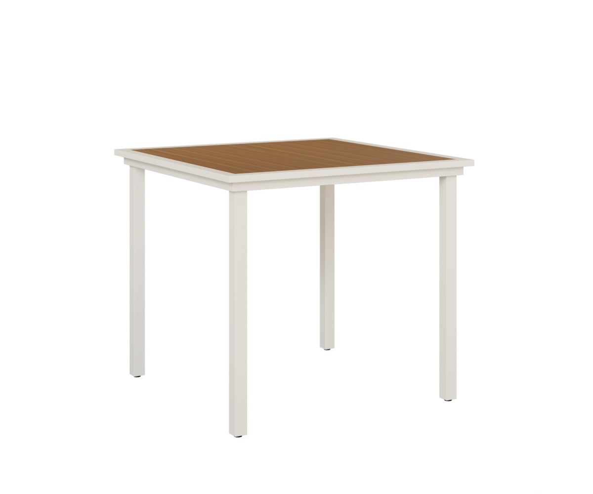 Vida 44″ Square Poly Bar Table