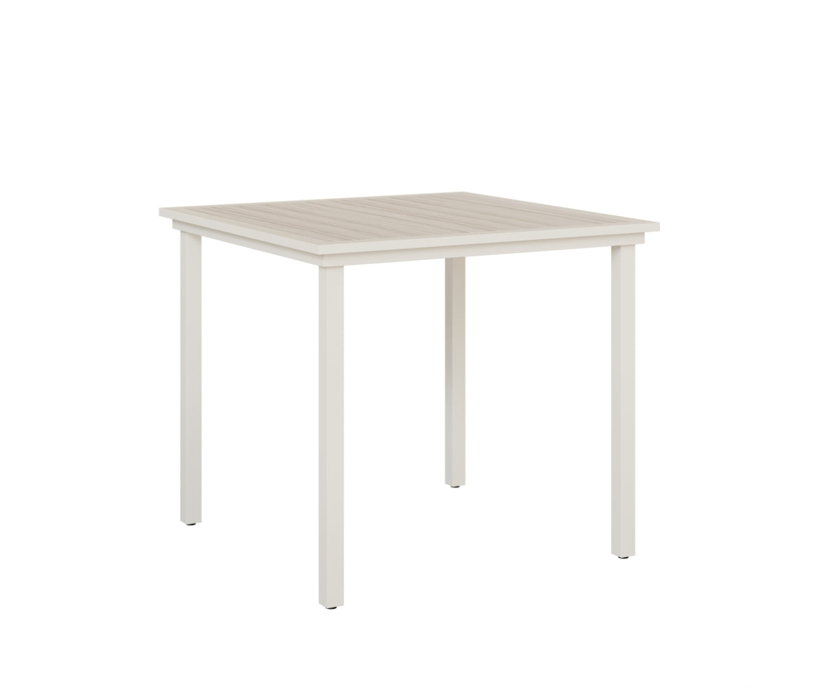 Vida 44″ Square Poly Bar Table