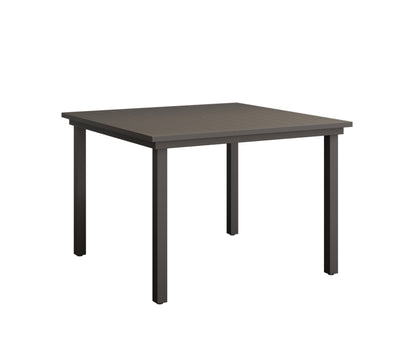 Vida 44″ Square Dining Table Aluminum Top