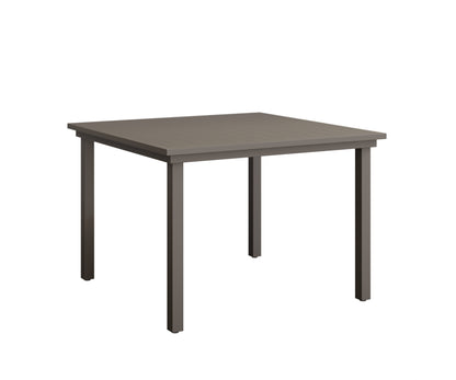 Vida 44″ Square Dining Table Aluminum Top