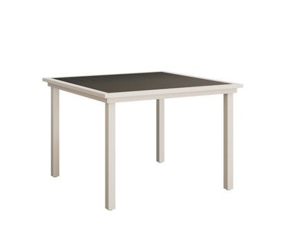 Vida 44″ Square Poly Dining Table