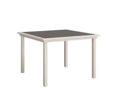 Vida 44″ Square Poly Dining Table