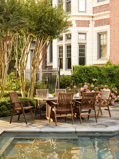 Heritage Franklin Dining Arm Chair | Classic Ipe