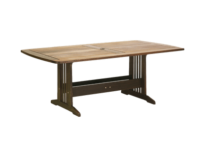 Heritage 74″ Belmont Rectangular Dining Table | Classic Ipe
