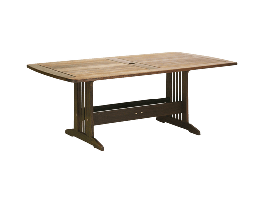Heritage 74″ Belmont Rectangular Dining Table | Classic Ipe