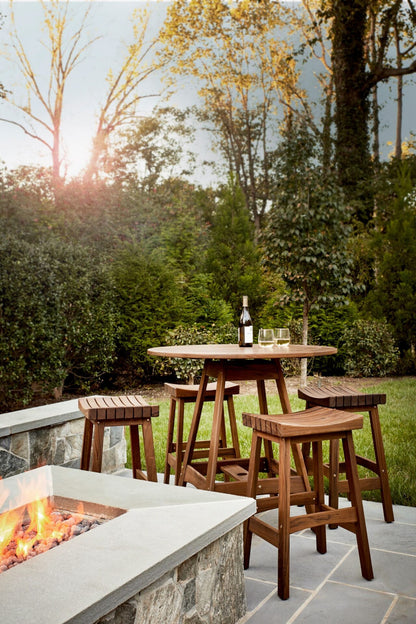 Heritage Sunset Bar Stool | Classic Ipe