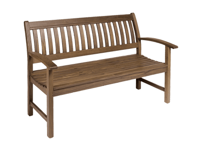 Heritage 55″ Garden Bench with Arms | Classic Ipe