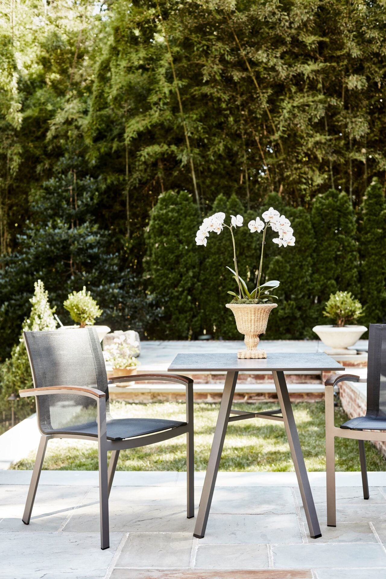 Harmony Stacking Sling Arm Chair