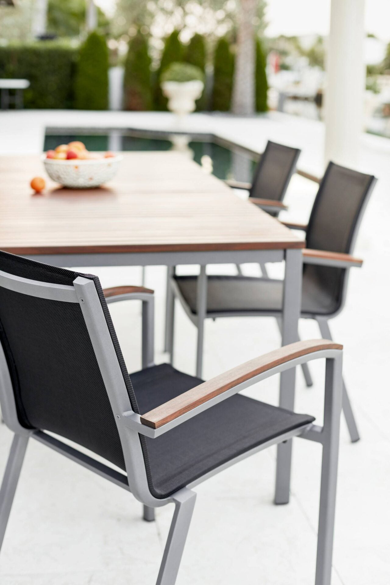 Harmony Stacking Sling Arm Chair