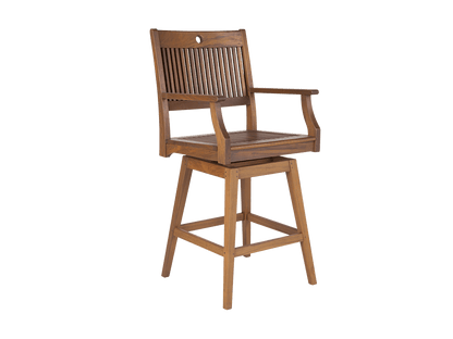 Opal Swivel Hi Dining Arm Chair