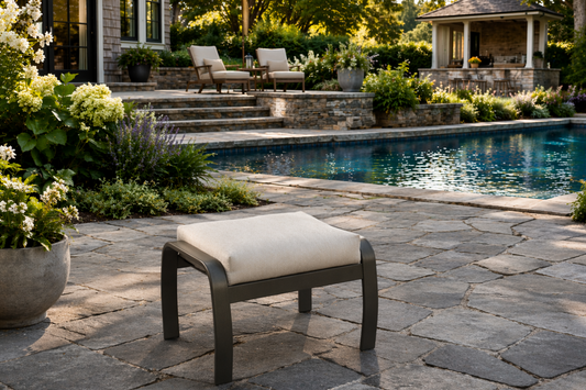 Belle Isle Cushion Ottoman