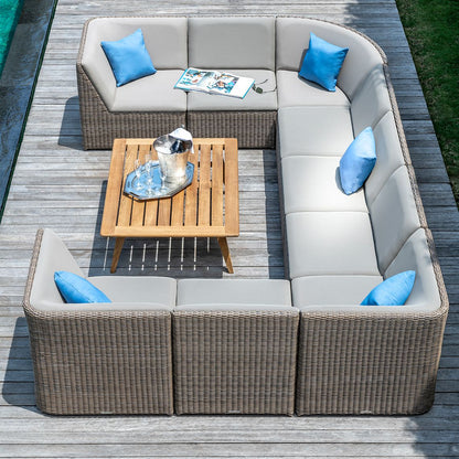 Milano Sectional Armless Settee