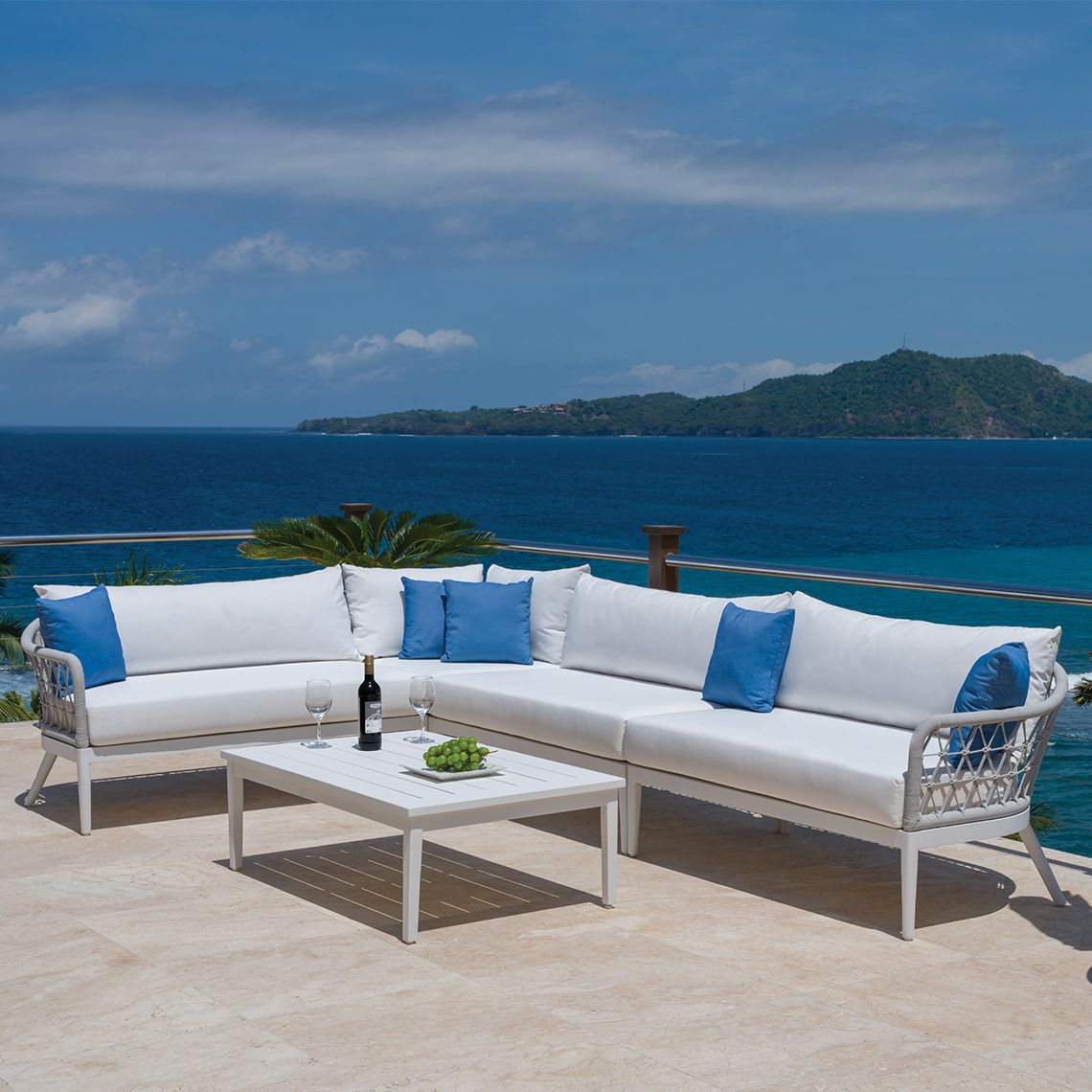 Nevis Sectional Right Arm (Facing) Settee