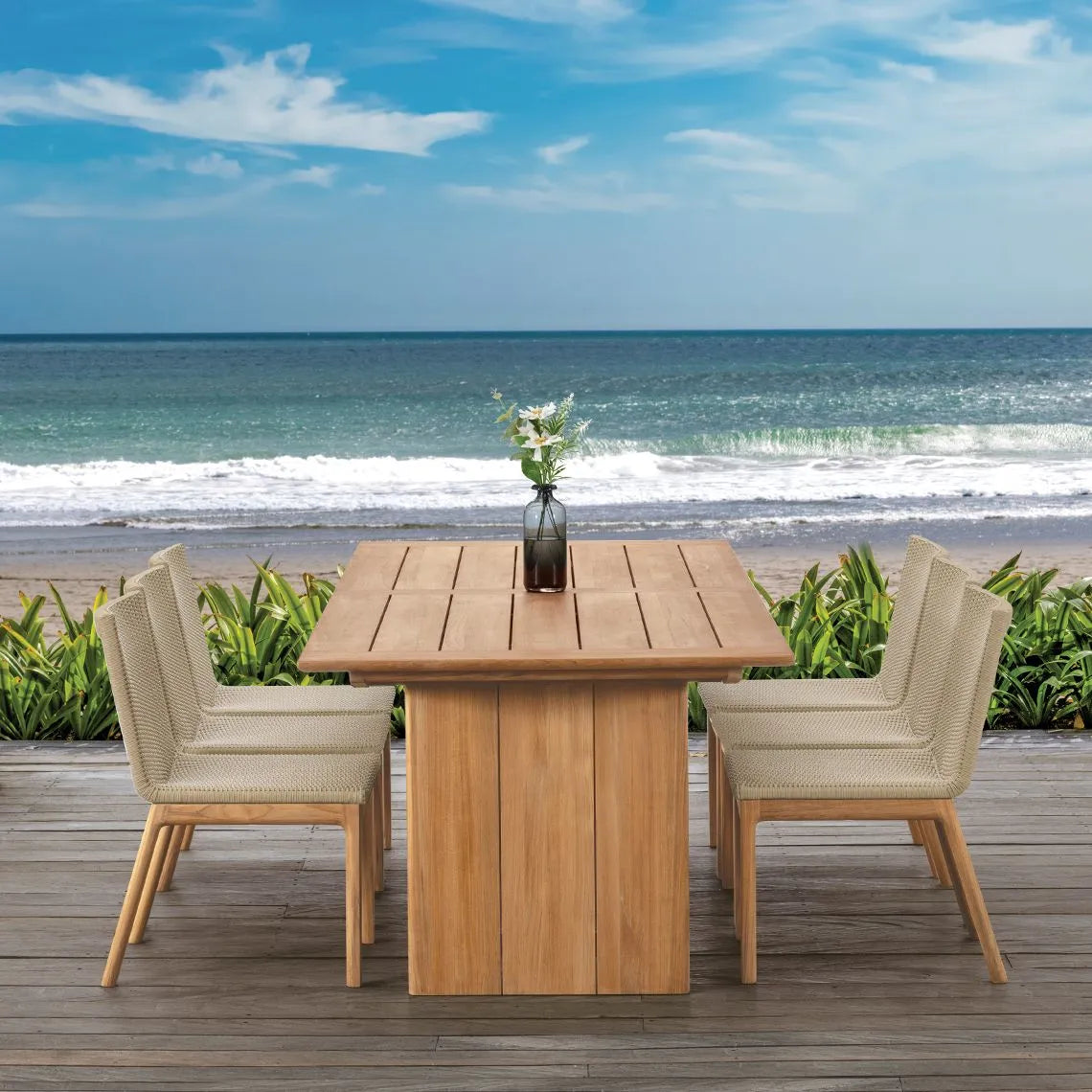 Cortona 96" Rectangular Dining Table