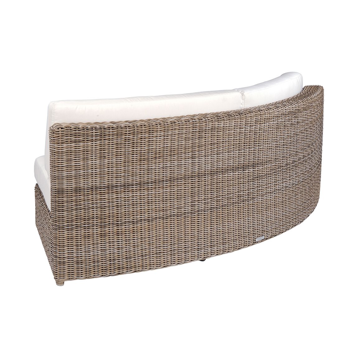 Sag Harbor Sectional Curved Armless Settee