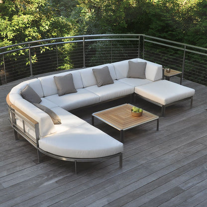 Tivoli Sectional Curved Ottoman