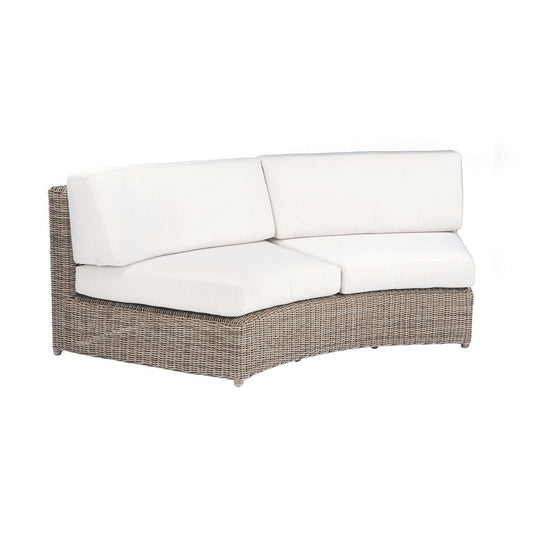 Sag Harbor Sectional Curved Armless Settee