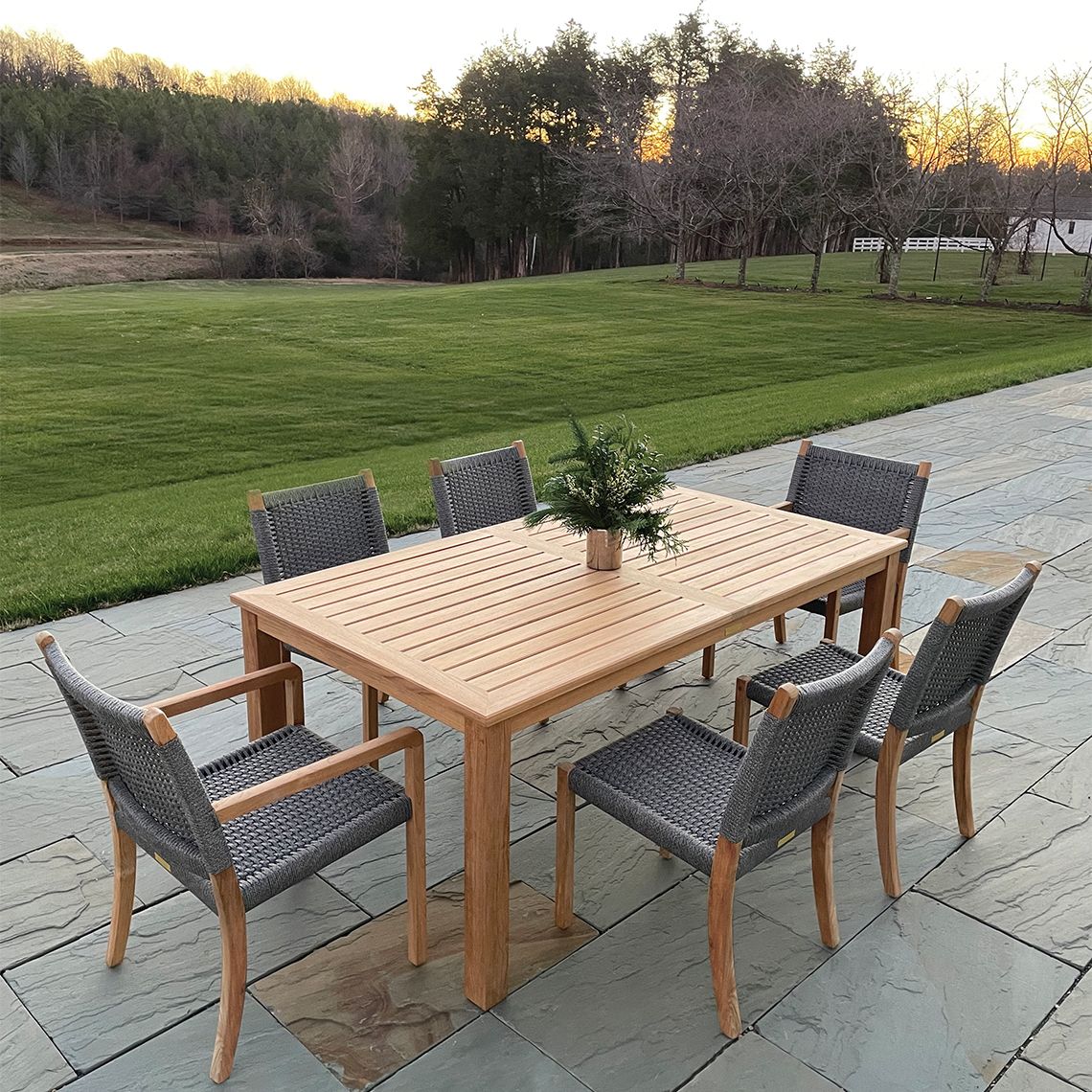 Bainbridge 72.5" Rectangular Dining Table