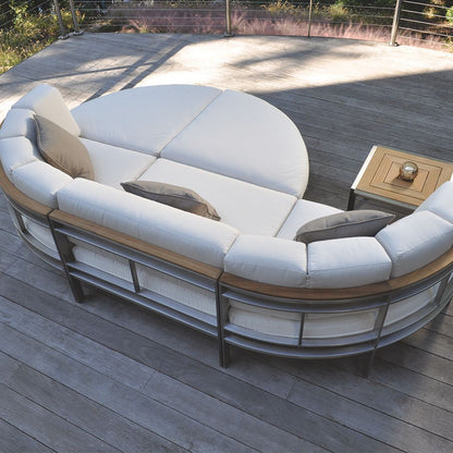 Tivoli Sectional Curved Ottoman