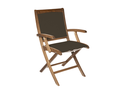 Topaz Folding Sling Arm Chair