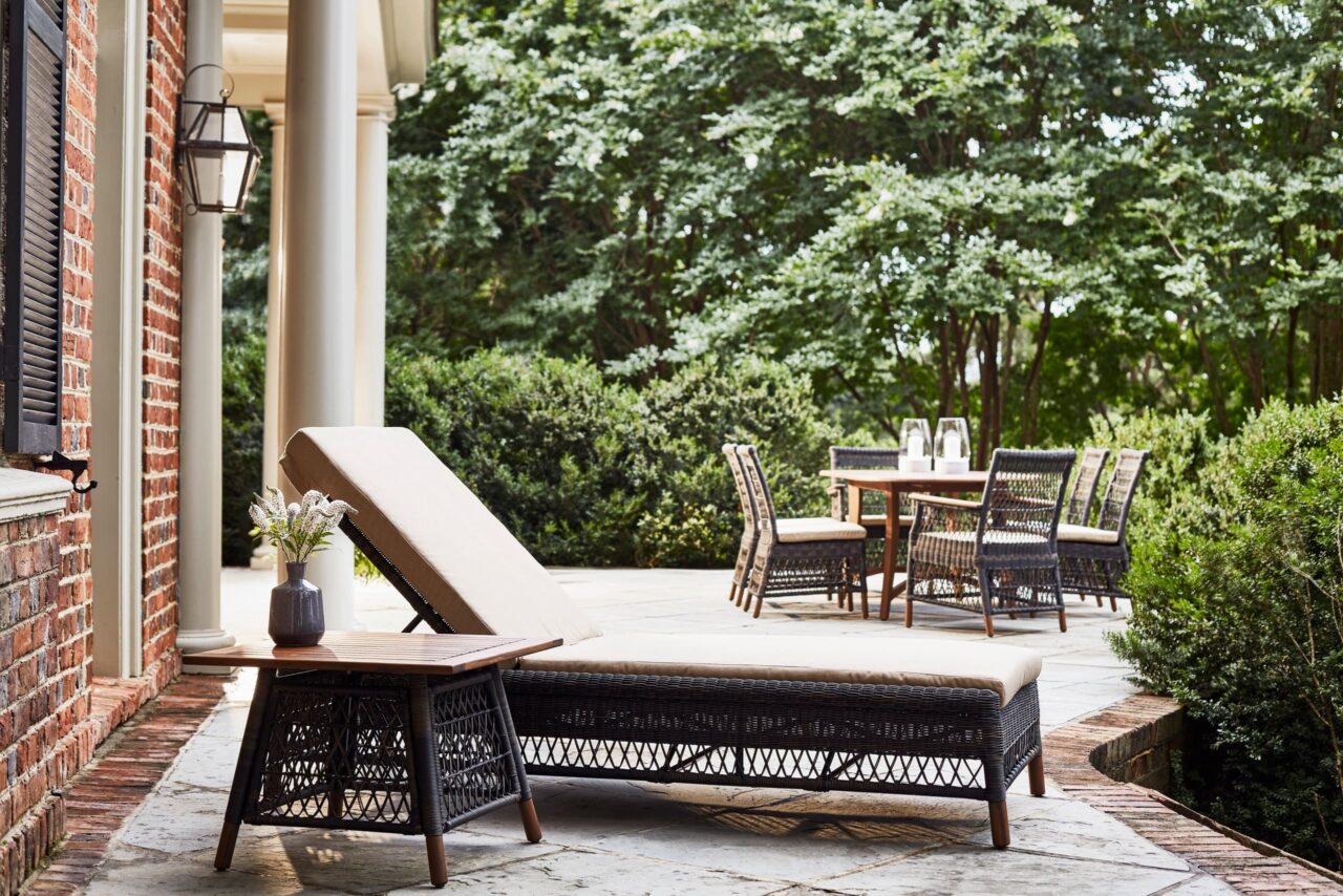 Vintage Chaise Lounge