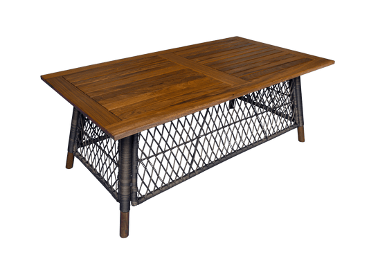 Vintage 48″ Rectangular Coffee Table