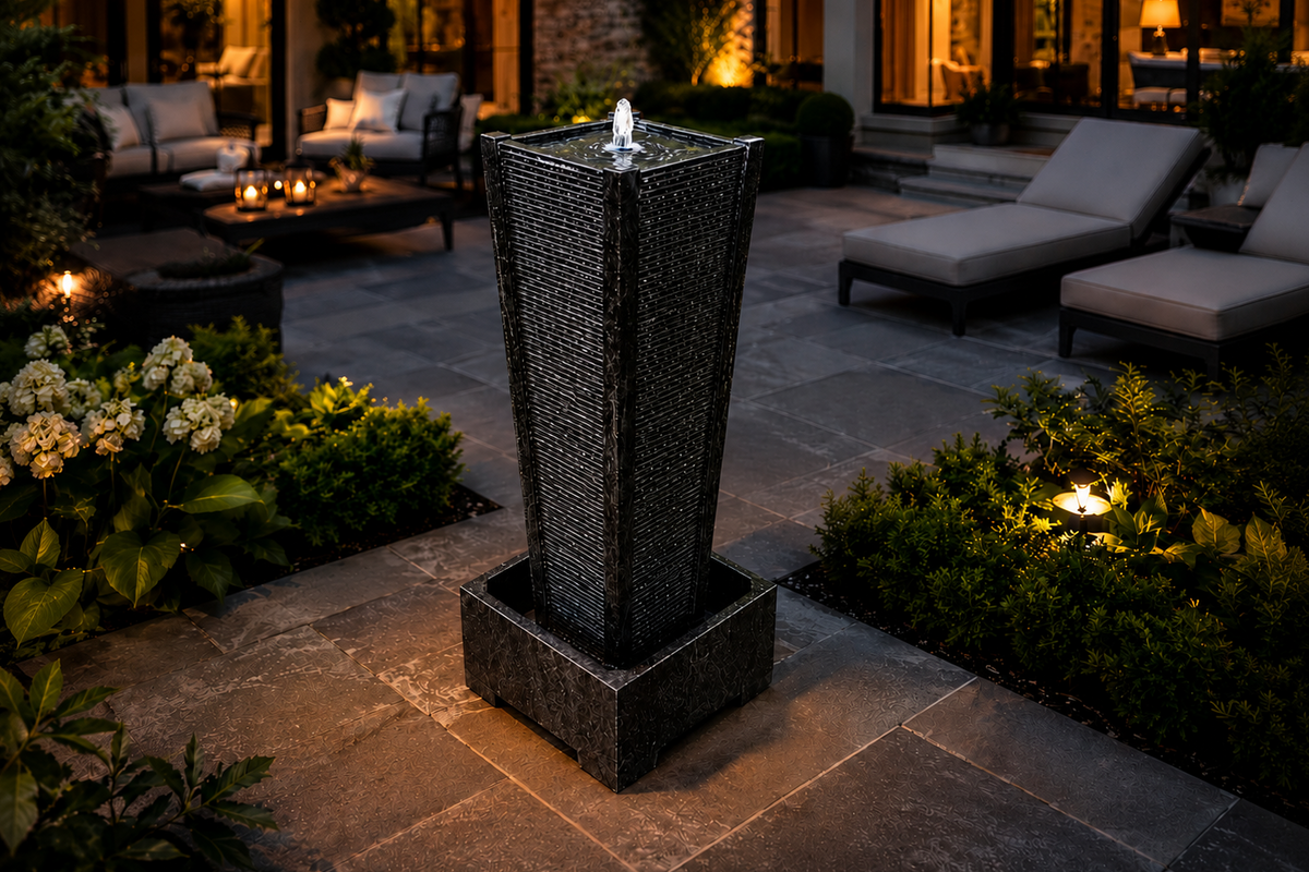Montclair Cascading Stone Water Feature